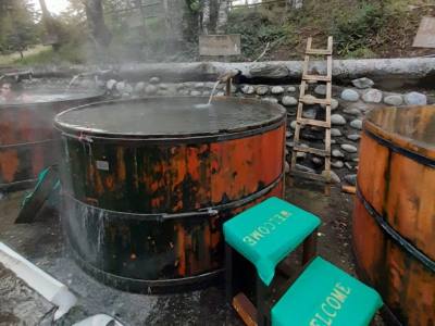 Termas con alojamiento Manquecura