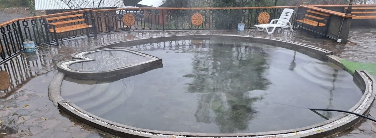 Termas con alojamiento Manquecura