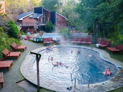 Hot springs with accommodation Termas De San Luis