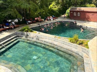 Hot springs with accommodation Termas De San Luis