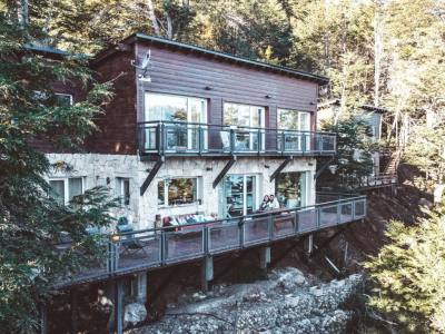 Albanta Casa con costa de Lago en Bariloche