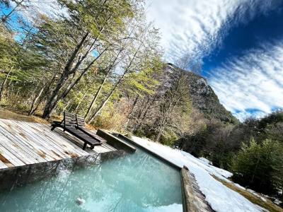 Hot springs with accommodation Termas Malleco
