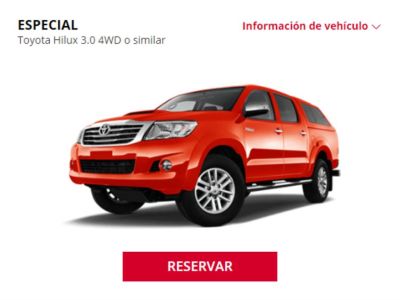 Alquiler de Autos Avis Rent a Car