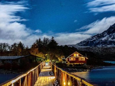 Lodging in the Torres del Paine National Park Hosteria Pehoe