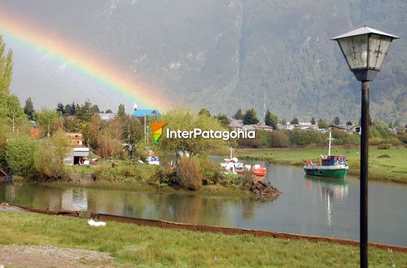 Arco iris en Aysn - Puerto Aysn