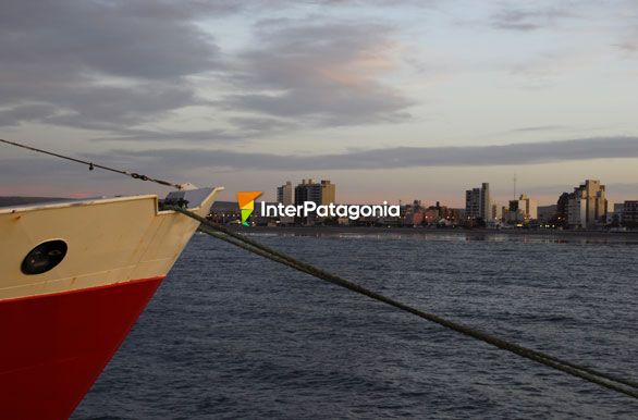 Vista desde el muelle - Puerto Madryn