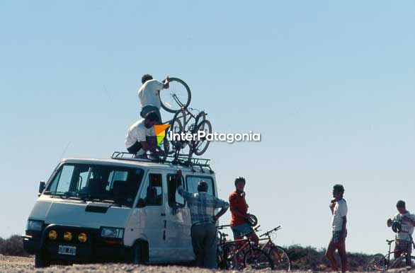 Preparando la salida - Puerto Madryn