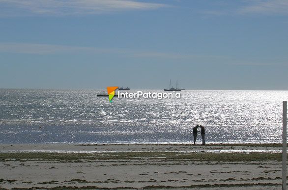 La maana en la playa - Puerto Madryn