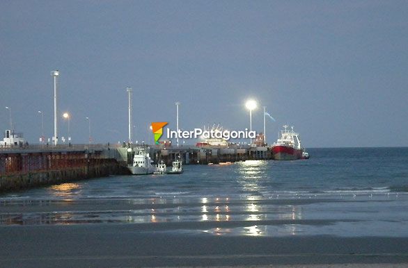 Vista del puerto - Puerto Madryn