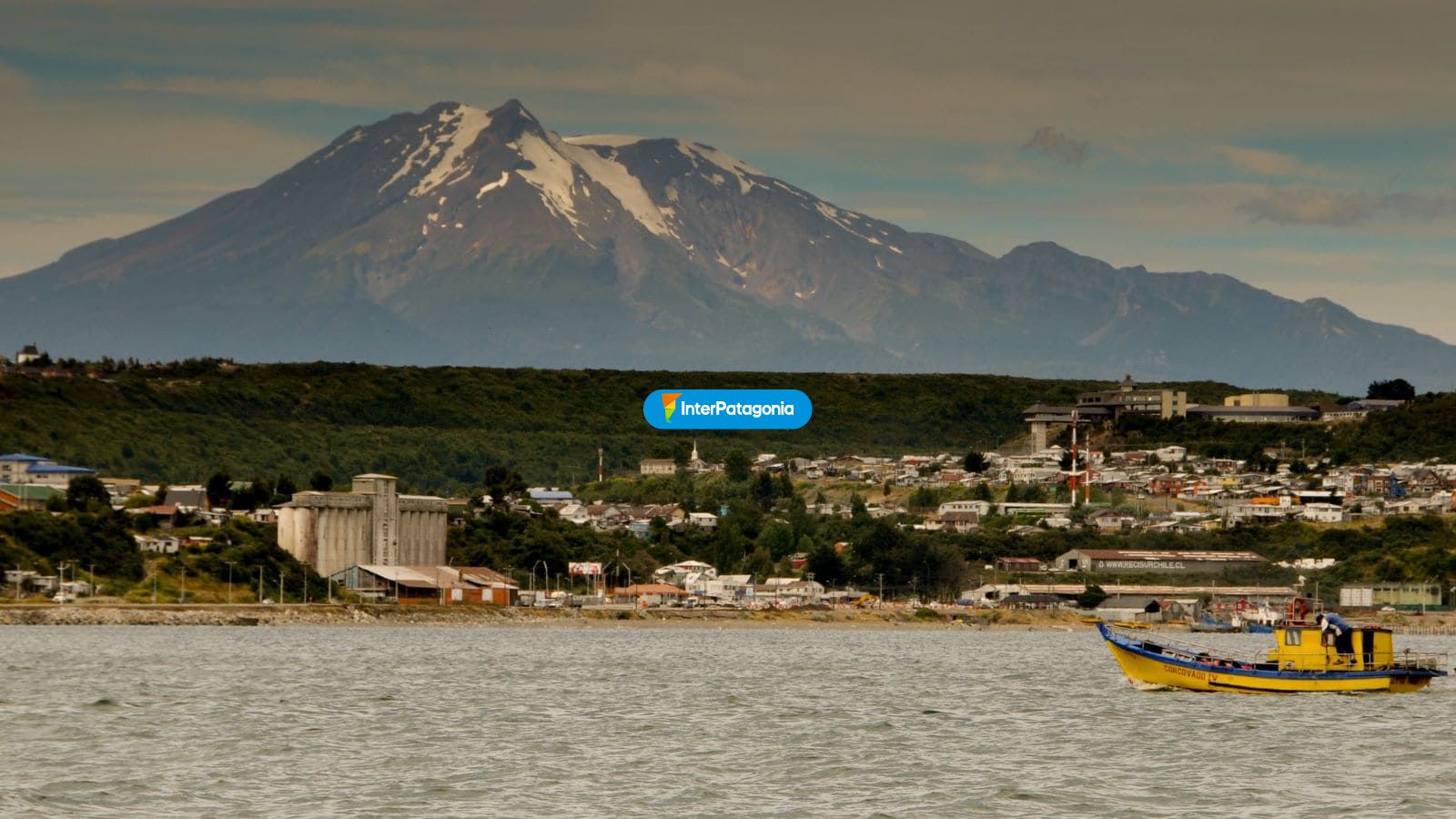 Postal de la bah�a de Puerto Montt - Puerto Montt