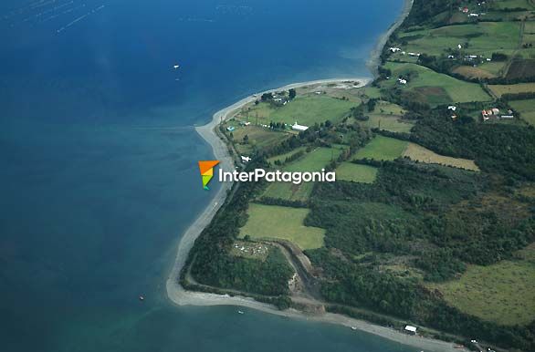 Vista de Puerto Montt desde el aire - Puerto Montt