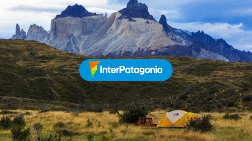 Acampando en Lago Pehoe