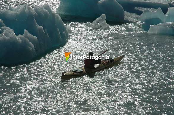 Sorteando los tempanos - Puerto Natales