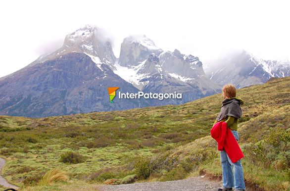 Contemplando el paisaje - Puerto Natales