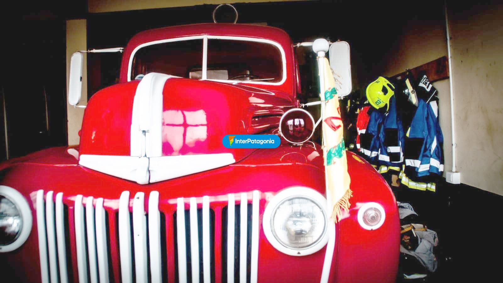 Cami�n de bomberos - Puerto Octay