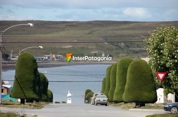 Calle tpica de Puerto Porvenir - Porvenir