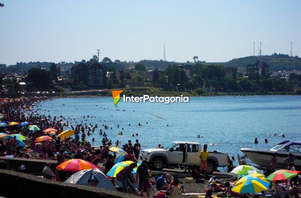 Vista panormica de la playa - Puerto Varas