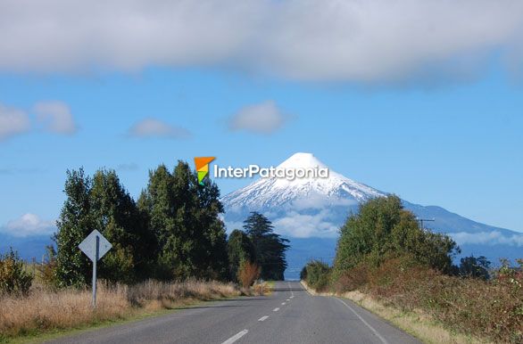 Ruta 925 y volcán Osorno