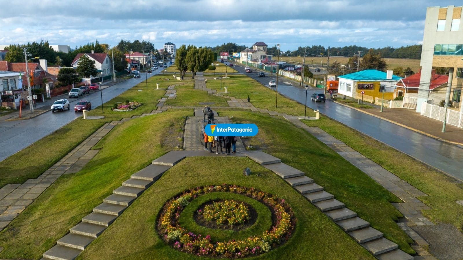 Tomada con el dron - Punta Arenas