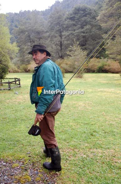 Ramiro en El Pangue - Puyuhuapi