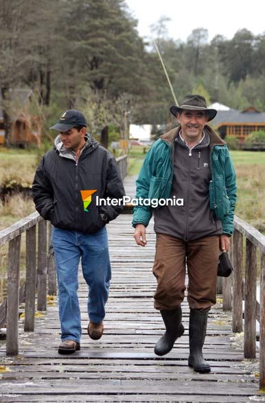 Ruben y Ramiro en El Pangue - Puyuhuapi