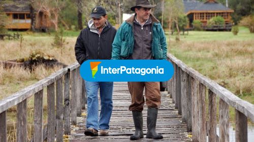 Sobre el puente de El Pangue