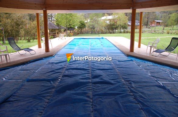 Swimming-pool at El Pangue - Puyuhuapi