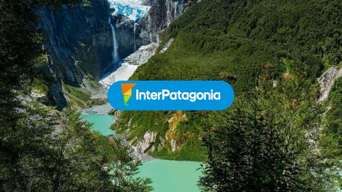 Ventisquero colgante de fondo