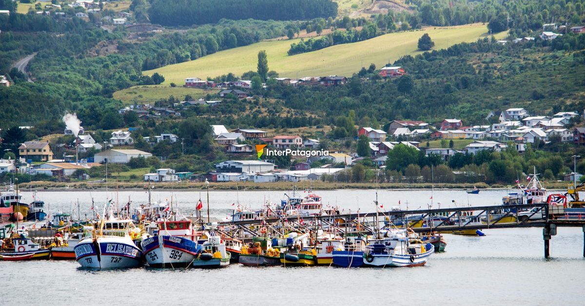 Hoteles y turismo en Quellón, isla de Chiloé, Patagonia