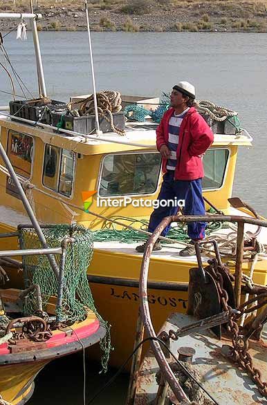 Pescador de langosta