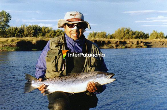 Pesca en el Ro Gallegos - Ro Gallegos