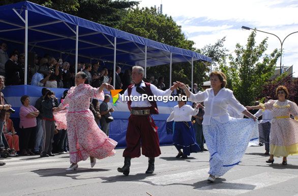 Desfile cvico militar - San Martn de los Andes