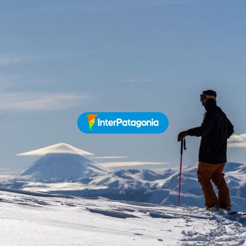 Esquiando en las laderas de Chapelco