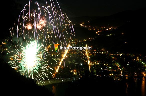 Fuegos artificiales, ao nuevo - San Martn de los Andes