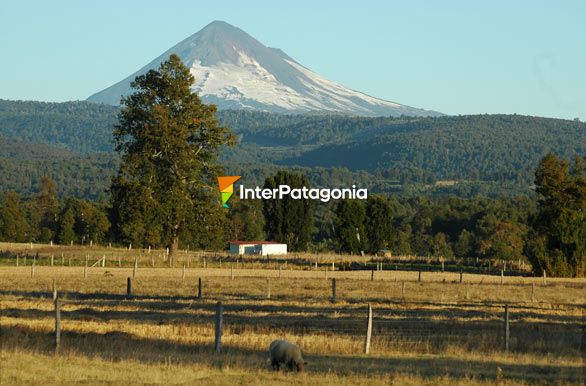 Vista del volcn Llaima - Temuco