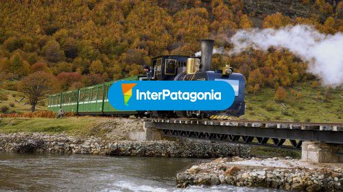 Por el puente en tren