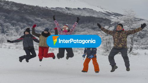 Disfrutando de la nieve