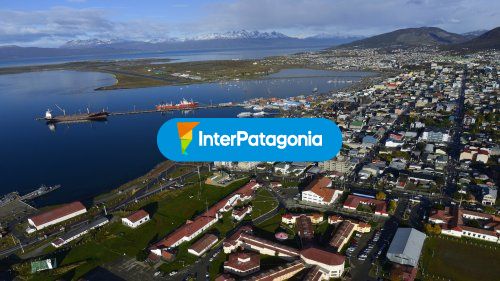 Ushuaia desde arriba