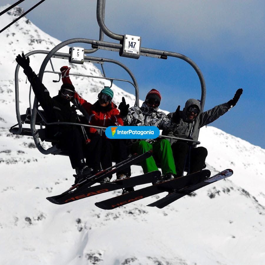 En aerosillas - Ushuaia
