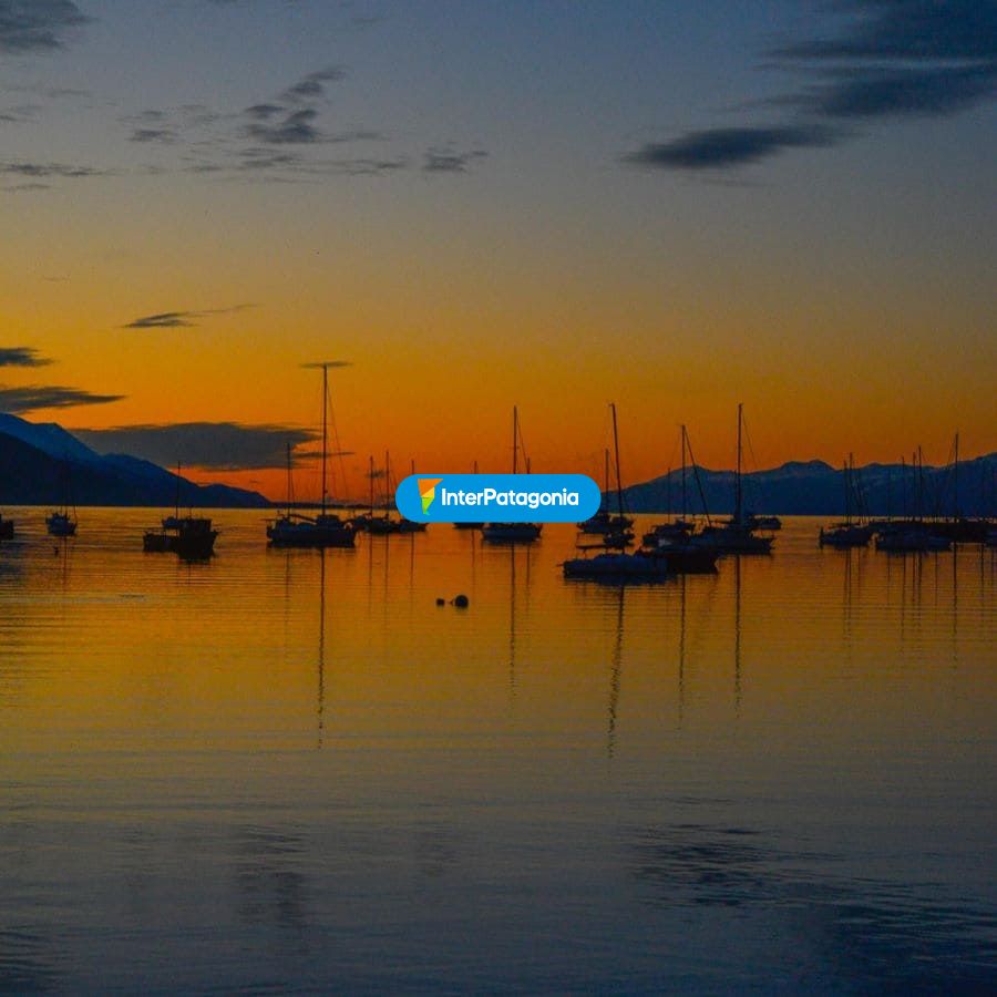Hermoso atardecer - Ushuaia