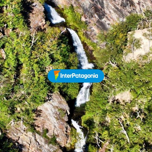 Cascada velo de novia