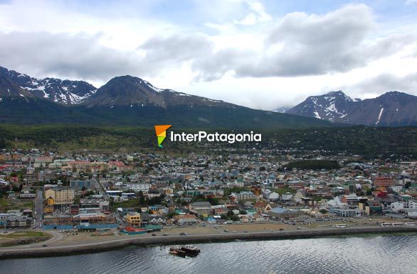 Panormica de area - Ushuaia