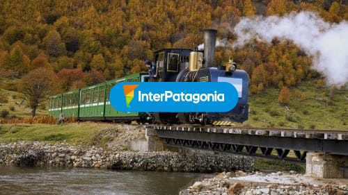 Por el puente en tren