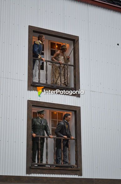 Ventanas con personajes - Ushuaia