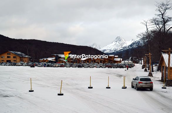 Playa de estacionamiento, Cerro Castor - Ushuaia