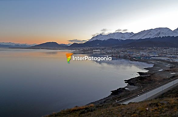 Vista panorámica de Ushuaia