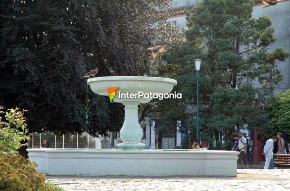 Fuente de la plazoleta - Valdivia