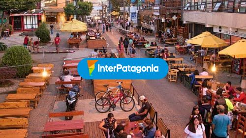 Atardecer en el centro