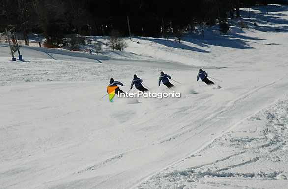 Instructors practice, Mount Bayo - Villa La Angostura