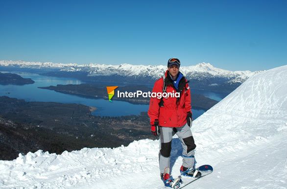 Buen fondo para una foto, Cerro Bayo - Villa La Angostura